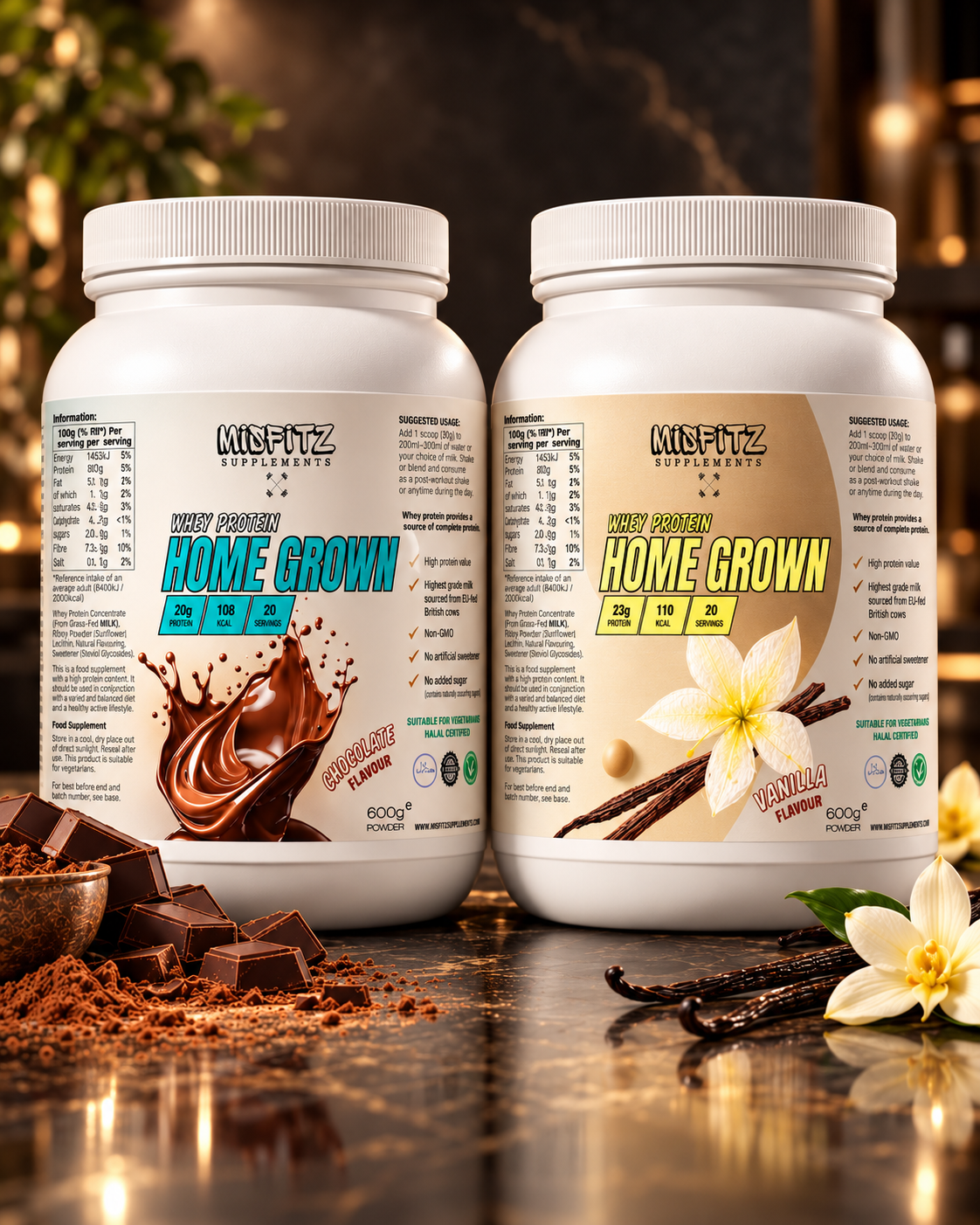 Whey Protein Powders